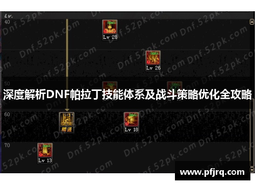 深度解析DNF帕拉丁技能体系及战斗策略优化全攻略